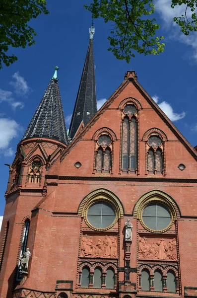 Lutherkirche Amerikanische Kirche Berlin Frühjahr 2015 — Stockfoto