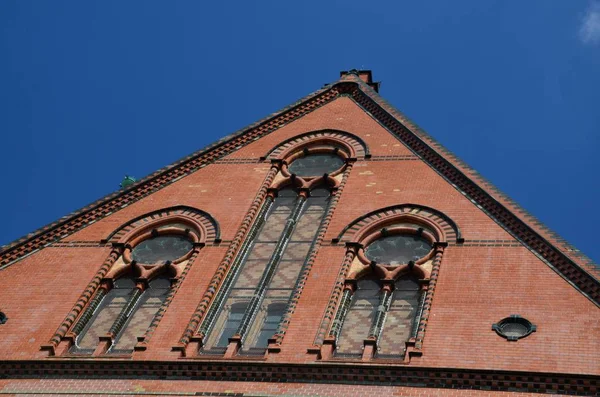 Церква Лютера Американська Церква Берліні Весна 2015 — стокове фото