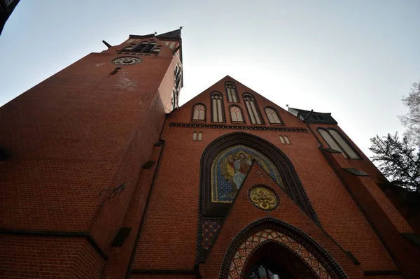 Auenkirche Berlin Wilmersdorf Primavera 2015 — Foto Stock