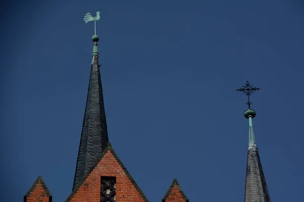 Auenkirche Berlin Wilmersdorf Frühling 2015 — Stockfoto