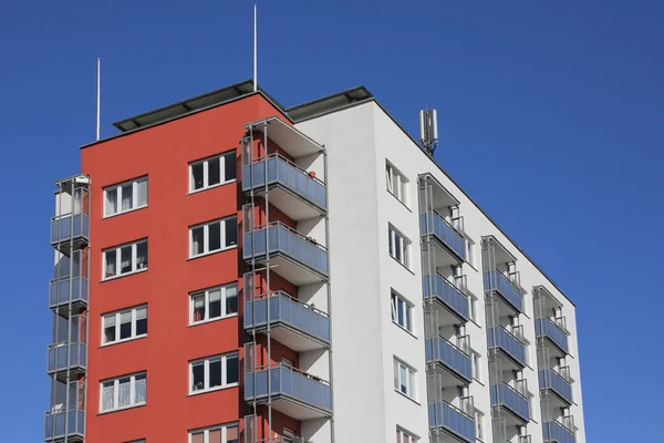 Casa Apartamentos Cidade Kiel Alemanha — Fotografia de Stock