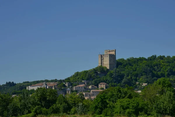 Pohled Hrad Hřebeni — Stock fotografie