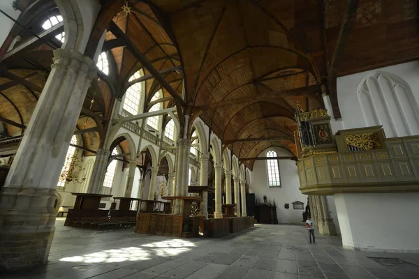 Amsterdam Alte Kirche 2015 — Stockfoto