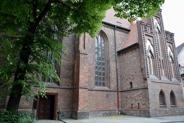 Nikolaus Kirche Berlin Spandau Jahr 2015 — Stockfoto