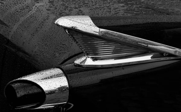 Barbatana Cauda Carro Vintage — Fotografia de Stock