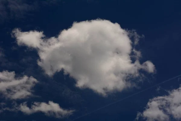 Ciel Avec Nuages Atmosphère Atmosphérique — Photo