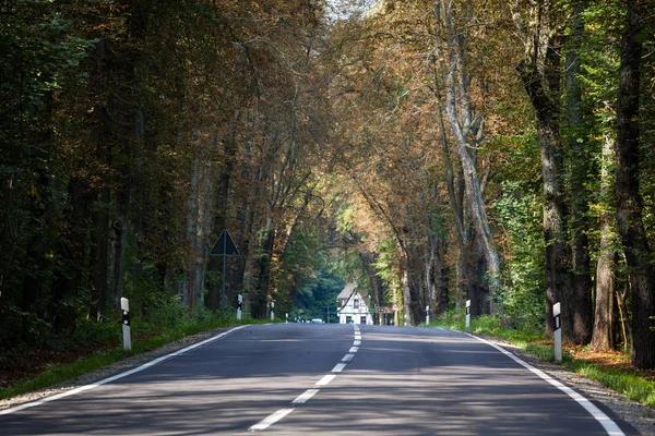 Aussichtsreicher Blick Auf Die Verkehrsinfrastruktur — Stockfoto