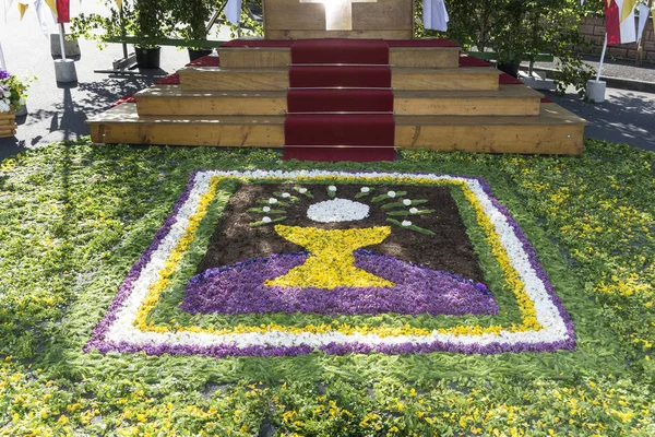 flower carpet on corpus christi