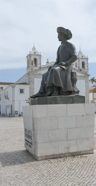 Статуя Infante Henrique — стокове фото
