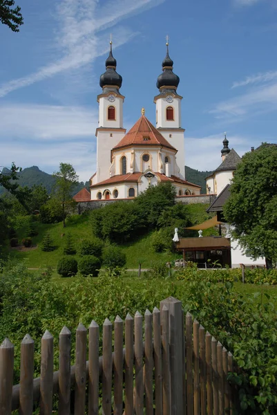 Chiemgau Είναι Κοινό Όνομα Μιας Γεωγραφικής Περιοχής Στην Άνω Βαυαρία — Φωτογραφία Αρχείου