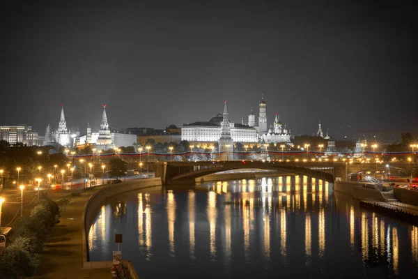 Kremlin Noite — Fotografia de Stock