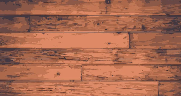 Versleten Vloerplanken Met Overdreven Korrel Grunge — Stockfoto