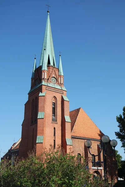 Chiesa Della Madonna Ratibor Raciborz — Foto Stock