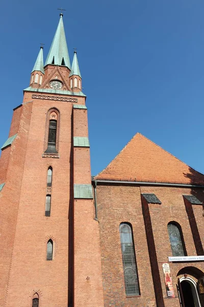 Kostel Panny Marie Ratiboru Raciborz — Stock fotografie