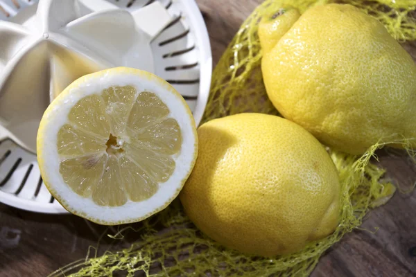 Концепция Детоксикации Питания Лимонным Плодом Здоровья — стоковое фото