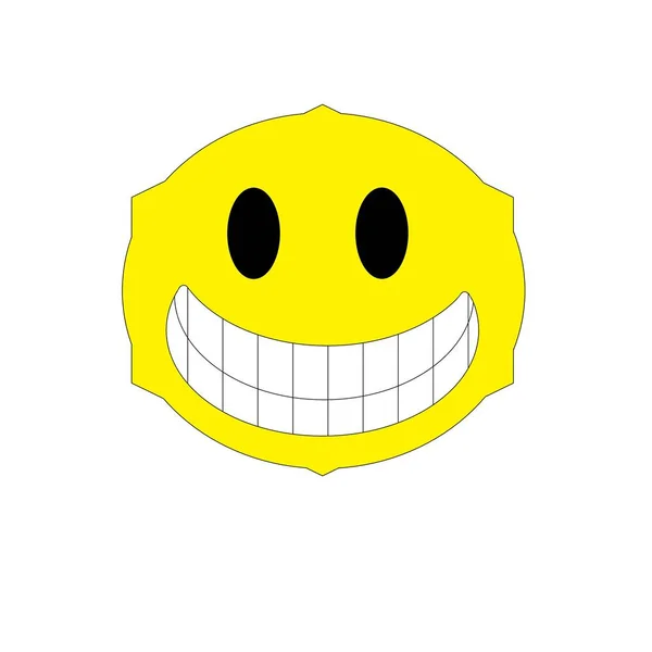 Känslor Smileys Isolerade — Stockfoto