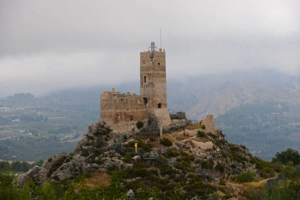 Husfasad Provinsen Alicante Spanien — Stockfoto