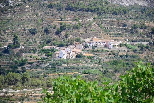 Vista Das Montanhas Montanha Ilha Creta — Fotografia de Stock