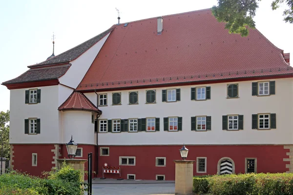 Rood Kasteel Jagsthausen — Stockfoto