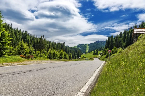 Görkemli Dolomitler Manzarası Talya — Stok fotoğraf