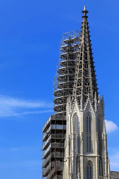 Tower Renovation Wiesenkirche Soest — Stock Photo, Image