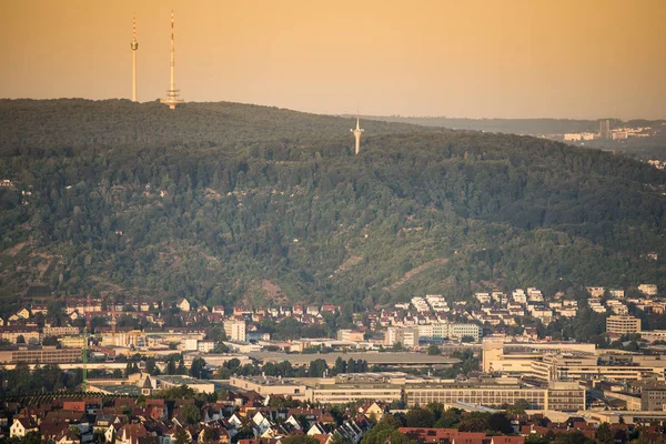 Stuttgart Hoofdstad Van Deelstaat Baden Wrttemberg — Stockfoto