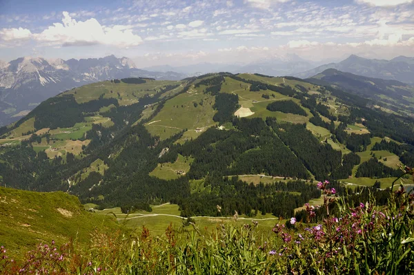 Schilderachtig Uitzicht Majestueuze Alpen Landschap — Stockfoto