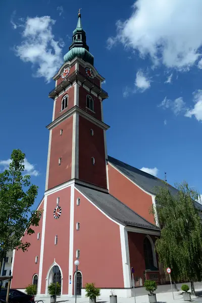 Kościół Parafialny Ried Innkreis — Zdjęcie stockowe