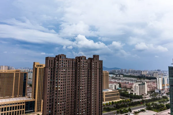 Jiangyin Stad Länsnivå Södra Stranden Floden Yangtze — Stockfoto