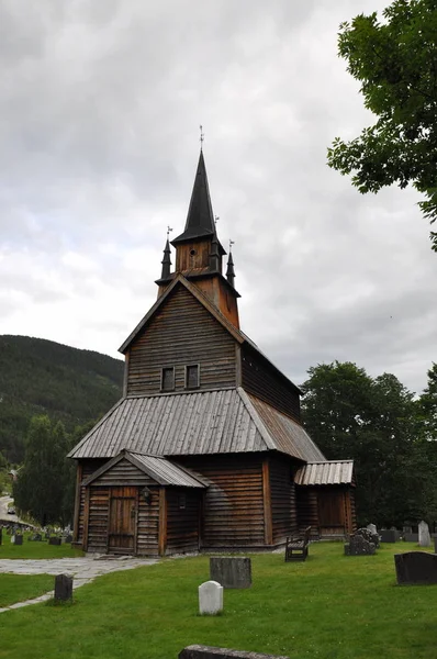 Noruega Sobre Paisagem Natural Fundo — Fotografia de Stock