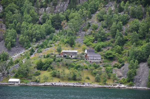 Norge Natur Landskap Bakgrund — Stockfoto