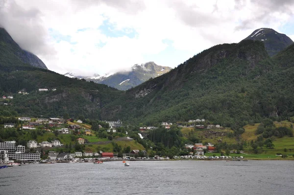 Norge Natur Landskap Bakgrund — Stockfoto