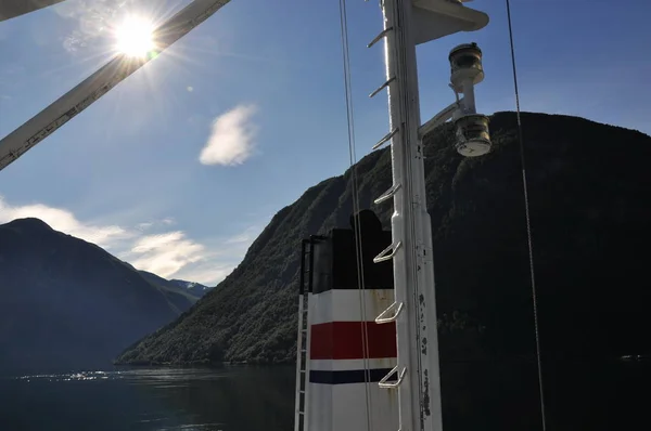 Norvegia Sfondo Paesaggio Naturale — Foto Stock