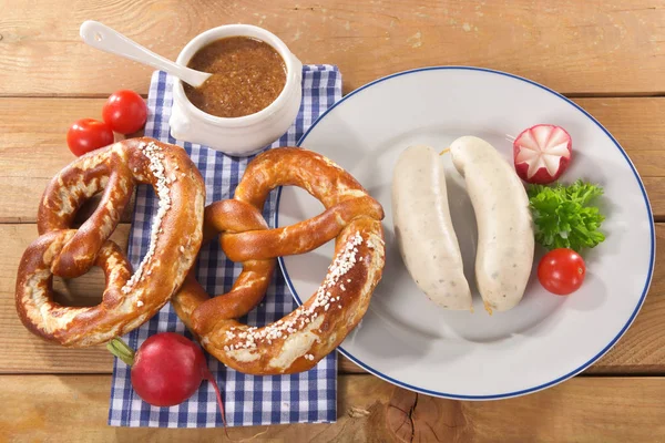 Berner Speck Die Würstchen — Stockfoto