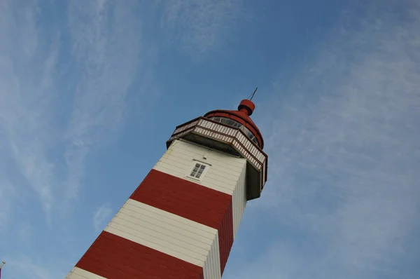 Alnes Fyr Faro Alesund Norway — Foto Stock