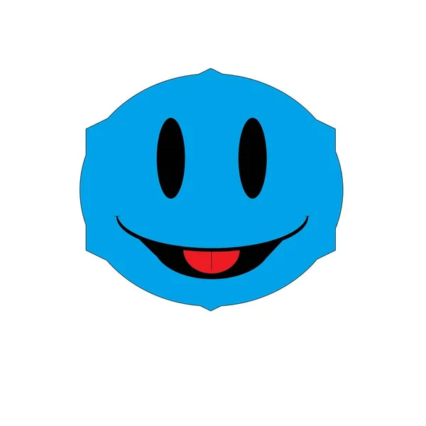 Symbol Smiley Zeichnung Illustration — Stockfoto