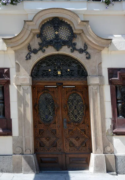 Portal Rathaus Ried Innkreis — Stockfoto