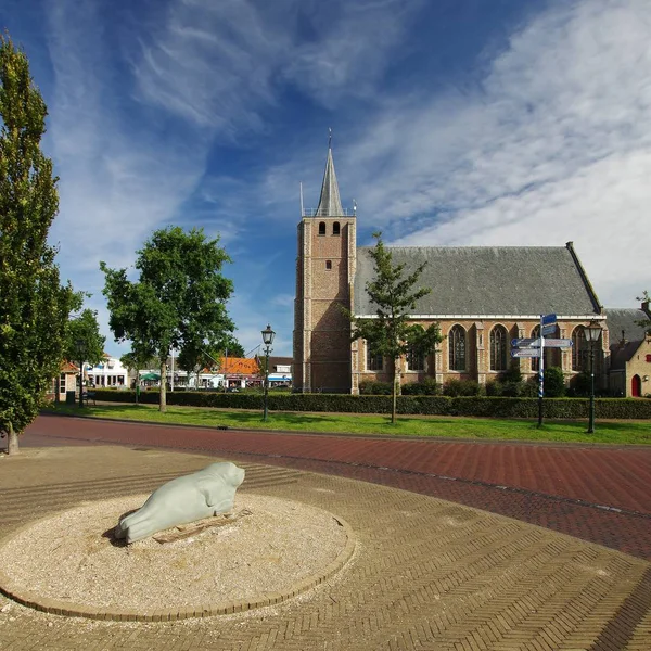 Renesse Kilisesi Schouwen Duçi Güney Hollanda — Stok fotoğraf
