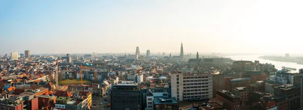 Panorama Ciudad Amberes Bélgica —  Fotos de Stock