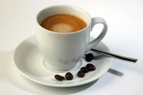 Uma Chávena Café — Fotografia de Stock