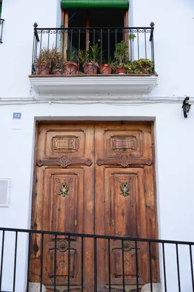 Hausfassaden Altea Costa Blanca Espanha — Fotografia de Stock