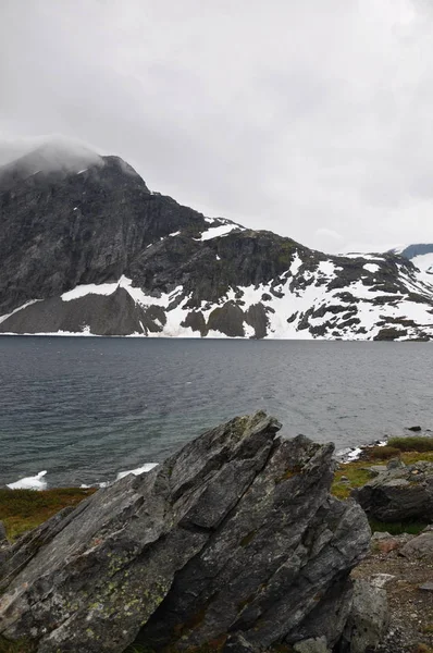 Norvège Est Pays Scandinave Comprenant Des Montagnes Des Glaciers Des — Photo