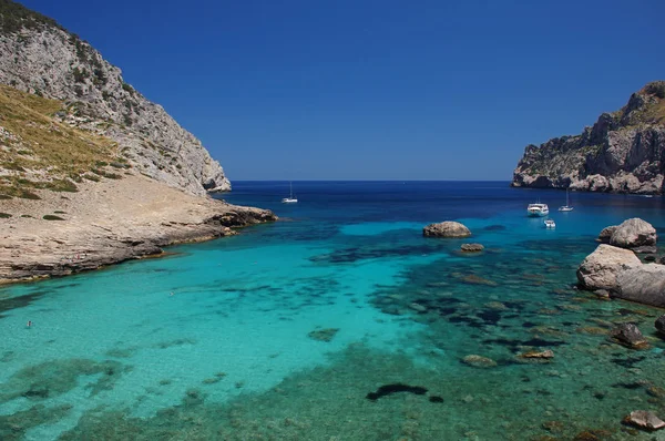 Bella Vista Sulla Riva Del Mare — Foto Stock