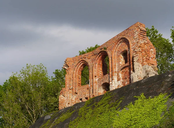 Vue Panoramique Vieille Église — Photo