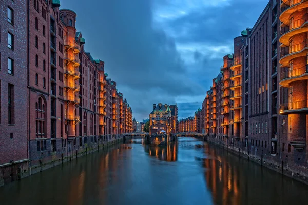 Hamburg Kuzey Almanya Büyük Bir Liman Şehri — Stok fotoğraf