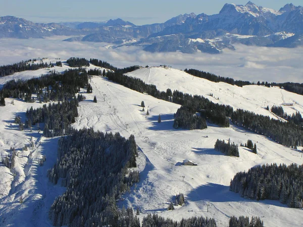 Sci Wilden Kaiser — Foto Stock