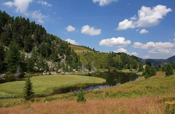 Vista Panorâmica Paisagem Majestosa Dos Alpes — Fotografia de Stock