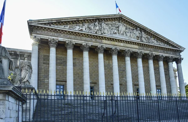 Assemblee Nationale Zgromadzenie Narodowe Izba Niższa Parlamentu Francuskiego Paryż Francja — Zdjęcie stockowe