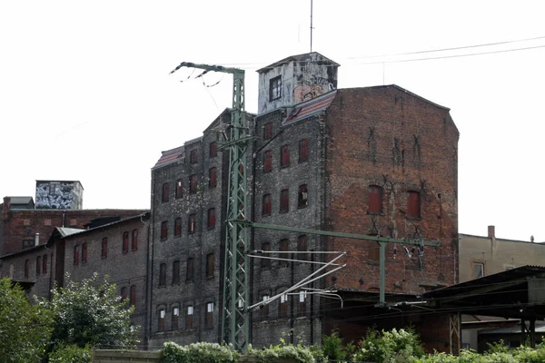 Marode Lagerhalle Schwerin — Stockfoto