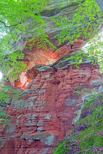 Βράχος Σλόσμπεργκ Κοντά Στο Έπενμπρουν — Φωτογραφία Αρχείου